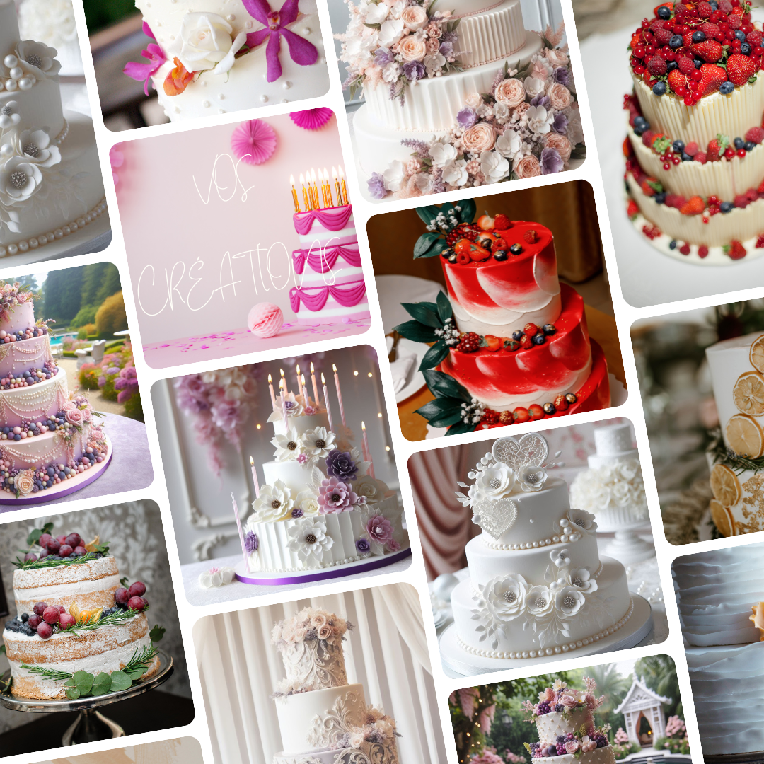 LayerLuxe Cake™_Support Multicouche pour Pâtisserie à Étages | Pâtisserie