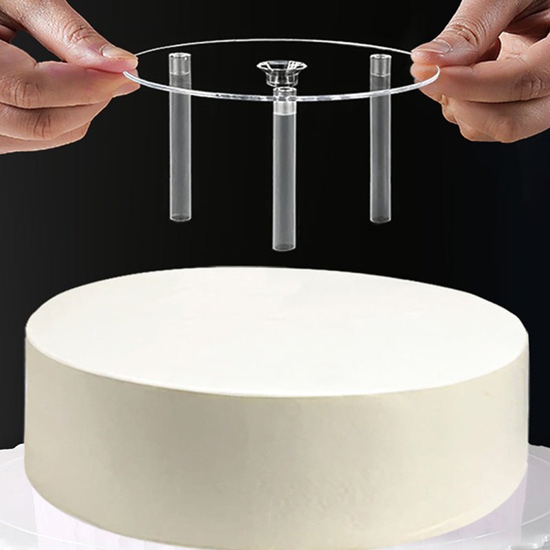 LayerLuxe Cake™_Support Multicouche pour Pâtisserie à Étages - Addict Pâtisserie