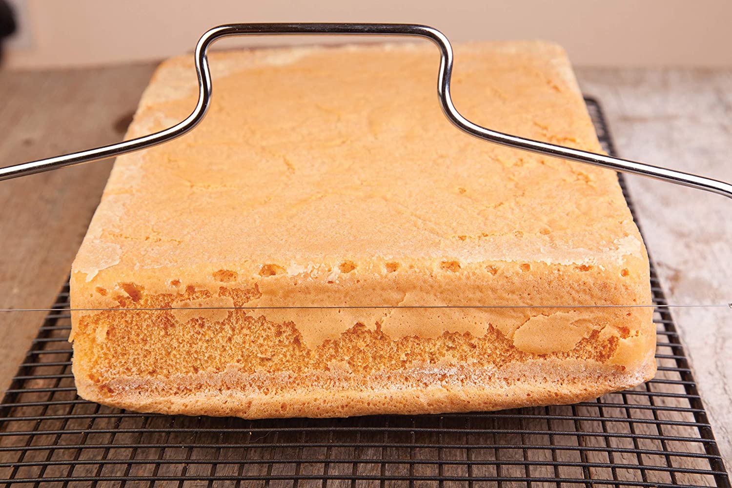 CakeTrancheur™ - Outils de coupe de gâteau en métal | Pâtisserie - Addict Pâtisserie